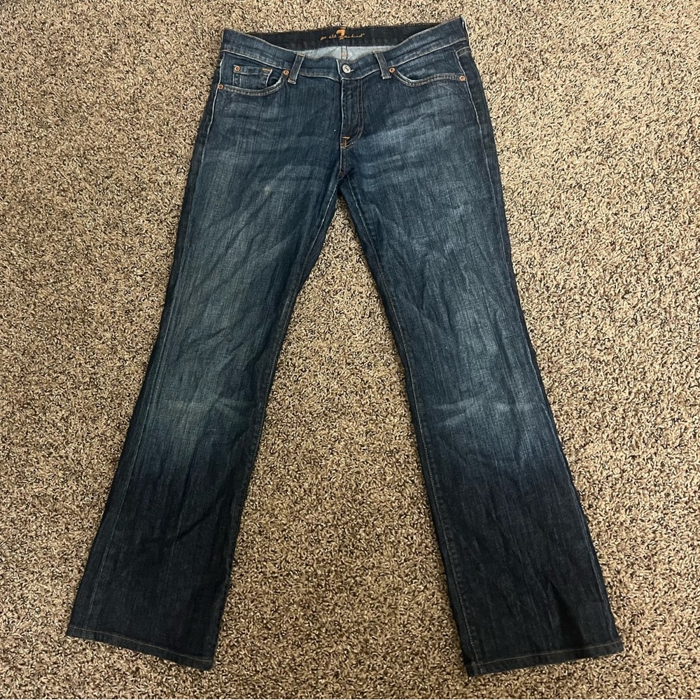 7 for all mankind women’s bootcut jeans size 31